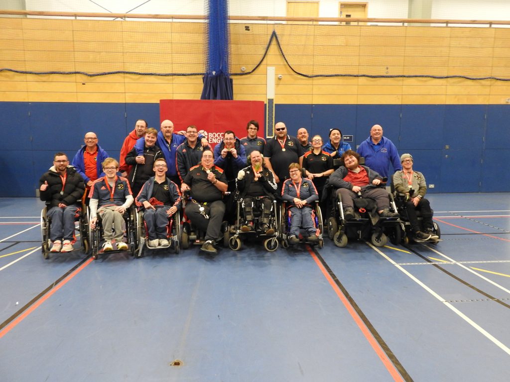 Boccia group photo in 2018