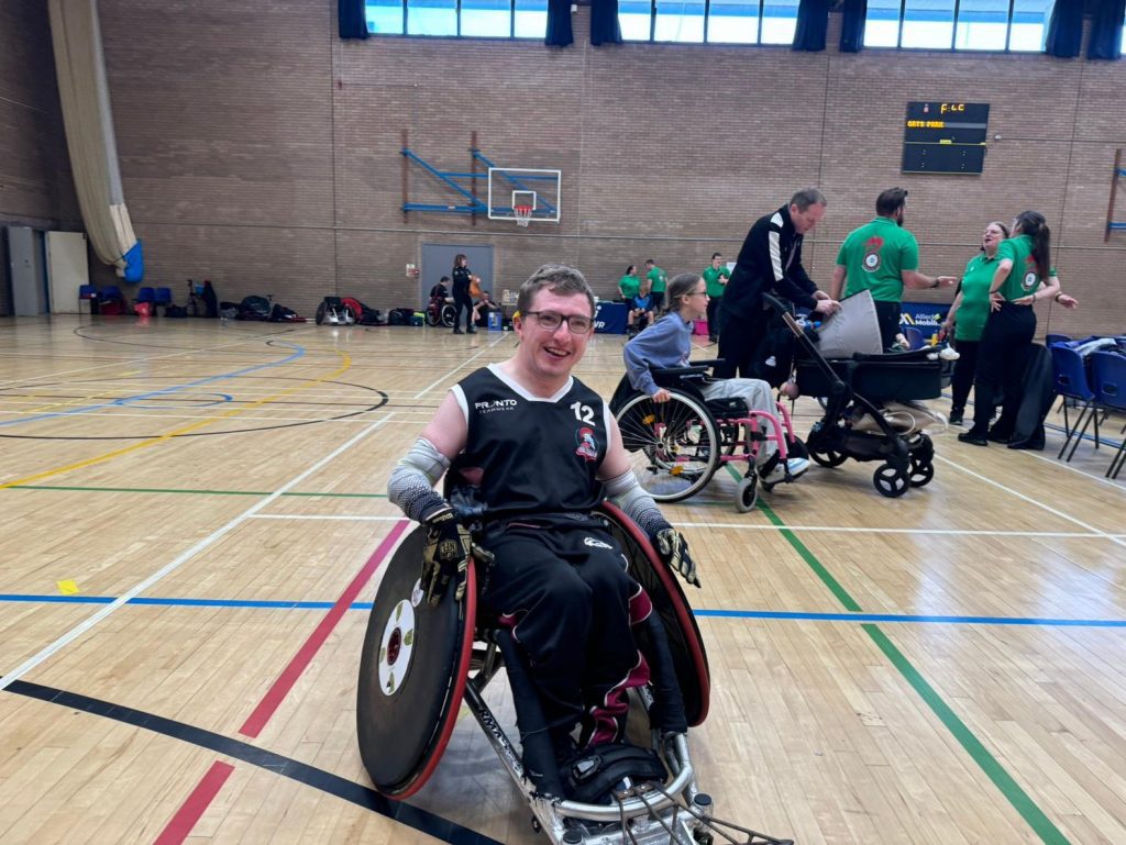 Wheelchair Rugby - Matt Badman